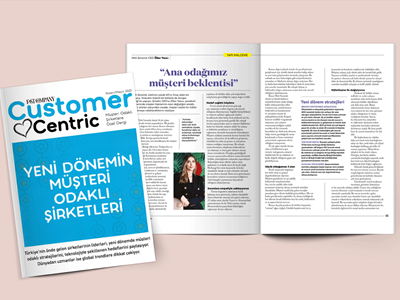 Ülker Yazıcı, Vice Chairman of the Board for Hitit Seramik, was the guest of the Customer Centric supplement of this month's Fast Company Magazine.