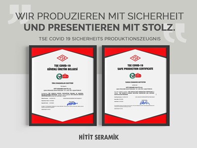 TSE COVID-19-Zertifikat für sichere Produktion